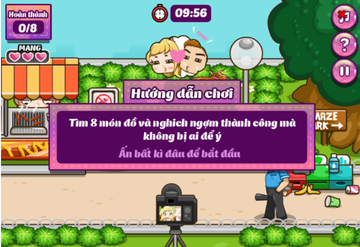 game pha binh buoi hen ho 2
