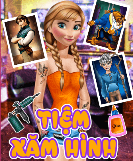 Game tiệm xăm hình